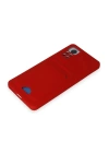 BFS  Xiaomi Redmi Note 11 Pro Kılıf Kelvin Kartvizitli Silikon - Kırmızı