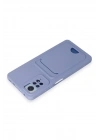 BFS Xiaomi Redmi Note 11 Pro Kılıf Kelvin Kartvizitli Silikon - Lila