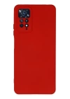 BFS  Xiaomi Redmi Note 11 Pro Kılıf Nano içi Kadife Silikon - Kırmızı