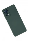 BFS Xiaomi Redmi Note 11 Pro Kılıf Nano içi Kadife Silikon - Koyu Yeşil