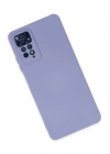 BFS Xiaomi Redmi Note 11 Pro Kılıf Nano içi Kadife Silikon - Lila