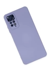 BFS  Xiaomi Redmi Note 11 Pro Kılıf Nano içi Kadife Silikon - Lila