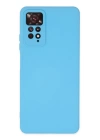BFS  Xiaomi Redmi Note 11 Pro Kılıf Nano içi Kadife Silikon - Mavi