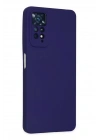 BFS  Xiaomi Redmi Note 11 Pro Kılıf Nano içi Kadife Silikon - Mor