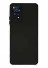 BFS Xiaomi Redmi Note 11 Pro Kılıf Nano içi Kadife Silikon - Siyah