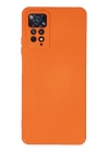 BFS  Xiaomi Redmi Note 11 Pro Kılıf Nano içi Kadife Silikon - Turuncu