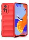 BFS  Xiaomi Redmi Note 11 Pro Kılıf Optimum Silikon - Kırmızı