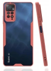 BFS  Xiaomi Redmi Note 11 Pro Kılıf Platin Silikon - Pembe