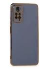 BFS  Xiaomi Redmi Note 11 Pro Kılıf Volet Silikon - Mavi