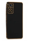 BFS  Xiaomi Redmi Note 11 Pro Kılıf Volet Silikon - Siyah