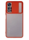 BFS  Xiaomi Redmi Note 11 Pro Plus 5G Kılıf Palm Buzlu Kamera Sürgülü Silikon - Kırmızı