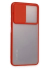 BFS  Xiaomi Redmi Note 11 Pro Plus 5G Kılıf Palm Buzlu Kamera Sürgülü Silikon - Kırmızı