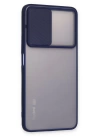 BFS  Xiaomi Redmi Note 11 Pro Plus 5G Kılıf Palm Buzlu Kamera Sürgülü Silikon - Lacivert