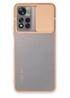 BFS  Xiaomi Redmi Note 11 Pro Plus 5G Kılıf Palm Buzlu Kamera Sürgülü Silikon - Pembe