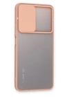 BFS  Xiaomi Redmi Note 11 Pro Plus 5G Kılıf Palm Buzlu Kamera Sürgülü Silikon - Pembe