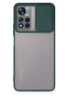BFS  Xiaomi Redmi Note 11 Pro Plus 5G Kılıf Palm Buzlu Kamera Sürgülü Silikon - Yeşil