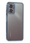 BFS  Xiaomi Redmi Note 11E Kılıf Razer Lensli Silikon - Açık Mavi