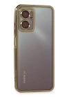 BFS  Xiaomi Redmi Note 11E Kılıf Razer Lensli Silikon - Gold