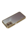 BFS  Xiaomi Redmi Note 11E Kılıf Razer Lensli Silikon - Gold
