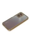 BFS  Xiaomi Redmi Note 11E Kılıf Razer Lensli Silikon - Gold