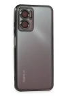 BFS  Xiaomi Redmi Note 11E Kılıf Razer Lensli Silikon - Siyah