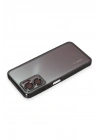 BFS  Xiaomi Redmi Note 11E Kılıf Razer Lensli Silikon - Siyah