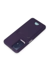 BFS  Xiaomi Redmi Note 11S Kılıf Kelvin Kartvizitli Silikon - Derin Mor