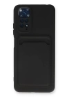 BFS  Xiaomi Redmi Note 11S Kılıf Kelvin Kartvizitli Silikon - Siyah