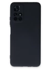 BFS  Xiaomi Redmi Note 11T Kılıf Nano içi Kadife Silikon - Lacivert