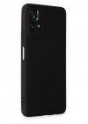BFS  Xiaomi Redmi Note 11T Kılıf Nano içi Kadife Silikon - Siyah