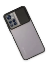 BFS  Xiaomi Redmi Note 11T Kılıf Palm Buzlu Kamera Sürgülü Silikon - Siyah