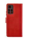 BFS  Xiaomi Redmi Note 11T Kılıf Trend S Plus Kapaklı Kılıf - Kırmızı