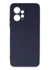 BFS  Xiaomi Redmi Note 12 4G Kılıf First Silikon - Lacivert