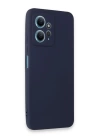 BFS  Xiaomi Redmi Note 12 4G Kılıf First Silikon - Lacivert