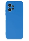 BFS  Xiaomi Redmi Note 12 4G Kılıf First Silikon - Mavi