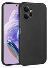 BFS  Xiaomi Redmi Note 12 4G Kılıf First Silikon - Siyah