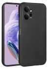 BFS  Xiaomi Redmi Note 12 4G Kılıf First Silikon - Siyah