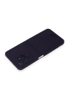 BFS  Xiaomi Redmi Note 12 4G Kılıf Kelvin Kartvizitli Silikon - Derin Mor