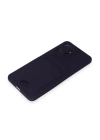 BFS  Xiaomi Redmi Note 12 4G Kılıf Kelvin Kartvizitli Silikon - Derin Mor