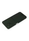 BFS  Xiaomi Redmi Note 12 4G Kılıf Kelvin Kartvizitli Silikon - Koyu Yeşil