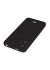 BFS Xiaomi Redmi Note 12 4G Kılıf Kelvin Kartvizitli Silikon - Siyah
