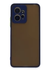 BFS  Xiaomi Redmi Note 12 4G Kılıf Montreal Silikon Kapak - Lacivert