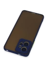BFS  Xiaomi Redmi Note 12 4G Kılıf Montreal Silikon Kapak - Lacivert