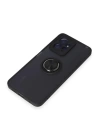 BFS  Xiaomi Redmi Note 12 4G Kılıf Montreal Yüzüklü Silikon Kapak - Siyah