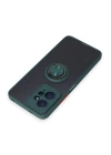 BFS  Xiaomi Redmi Note 12 4G Kılıf Montreal Yüzüklü Silikon Kapak - Yeşil
