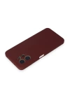 BFS  Xiaomi Redmi Note 12 4G Kılıf Nano içi Kadife Silikon - Bordo