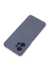 BFS  Xiaomi Redmi Note 12 4G Kılıf Nano içi Kadife Silikon - Gri