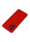 BFS  Xiaomi Redmi Note 12 4G Kılıf Nano içi Kadife Silikon - Kırmızı