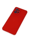 BFS  Xiaomi Redmi Note 12 4G Kılıf Nano içi Kadife Silikon - Kırmızı