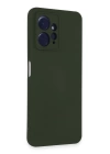 BFS  Xiaomi Redmi Note 12 4G Kılıf Nano içi Kadife Silikon - Koyu Yeşil